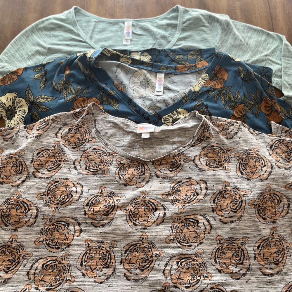 Lularoe top bundle large/Xl